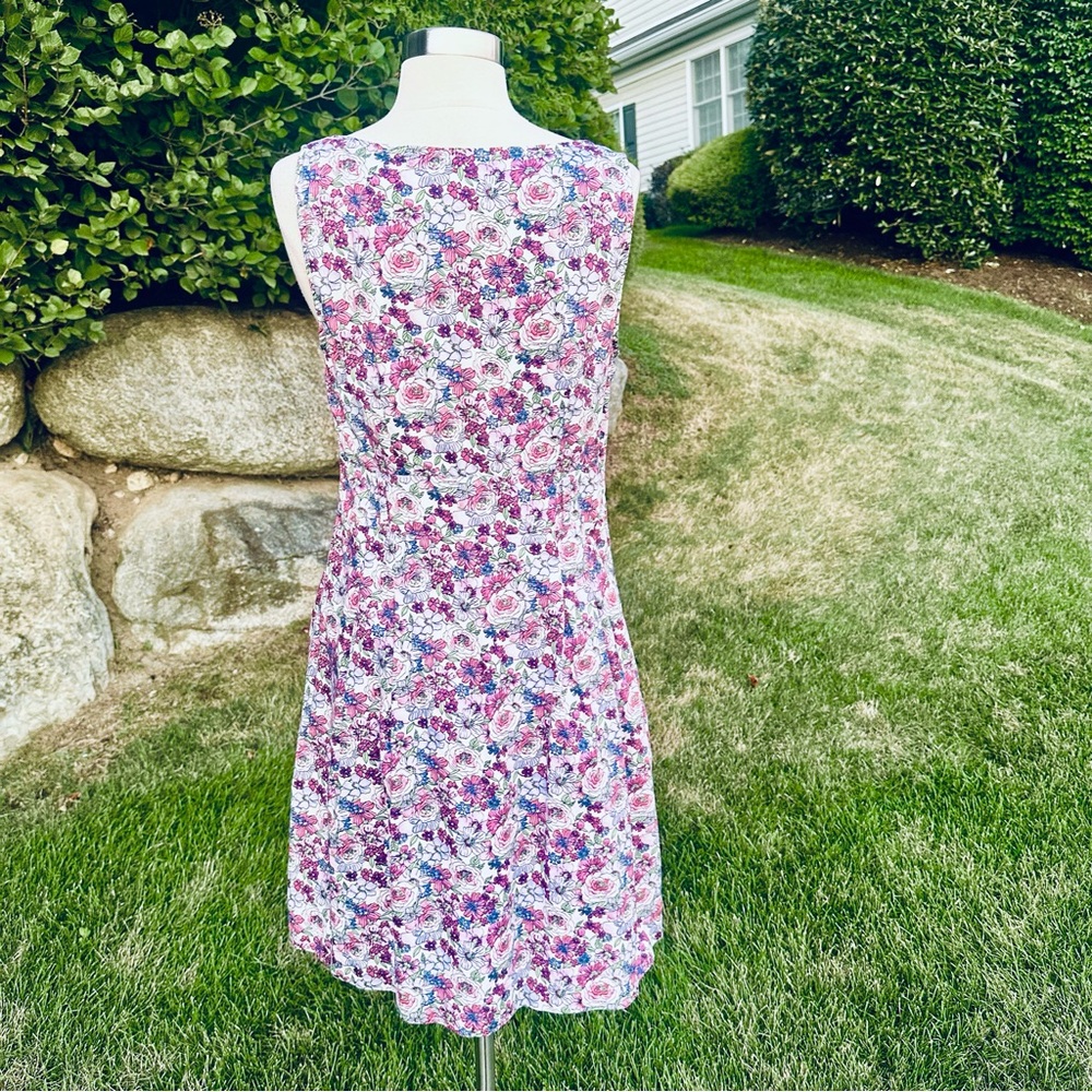 Tommy Hilfiger Women's Size 10 Floral A-Line Sleeveless Spring Sundress - Picture 6 of 15